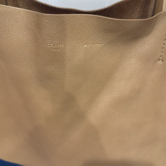 Celine Cabas Two-Tone Leather Tote Bag - Picture 2 of 11